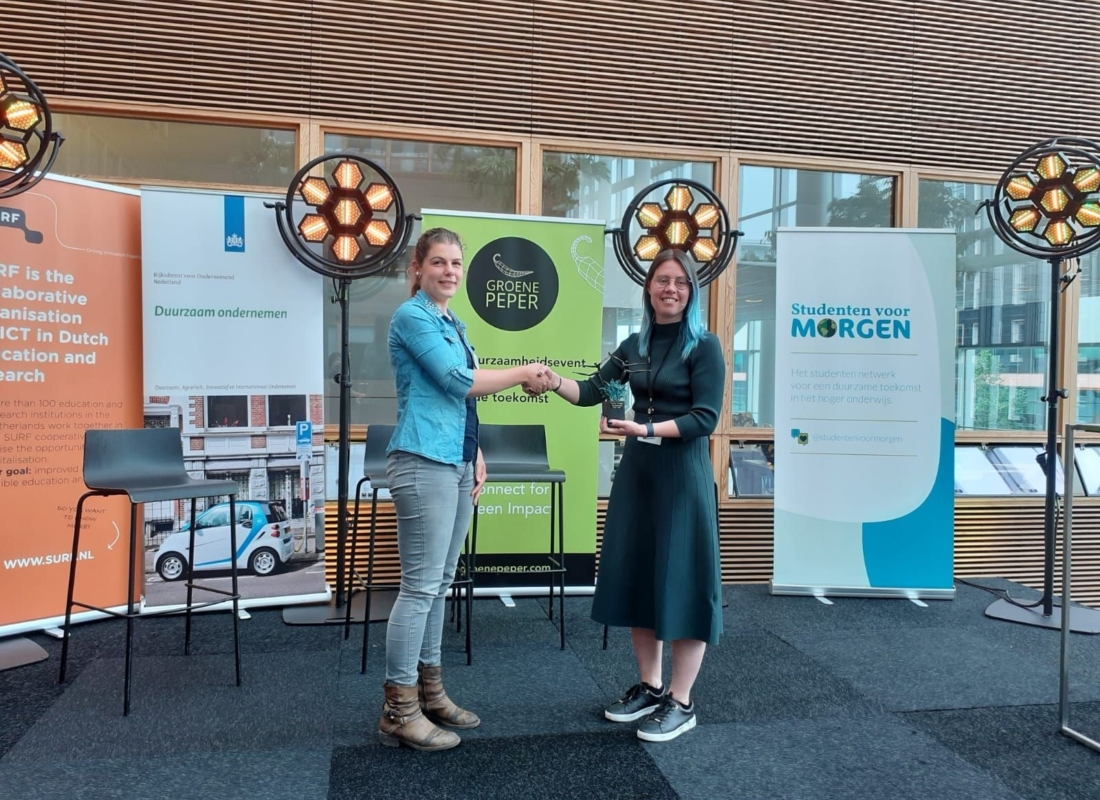Esther de Kroon wins national sustainability thesis prize