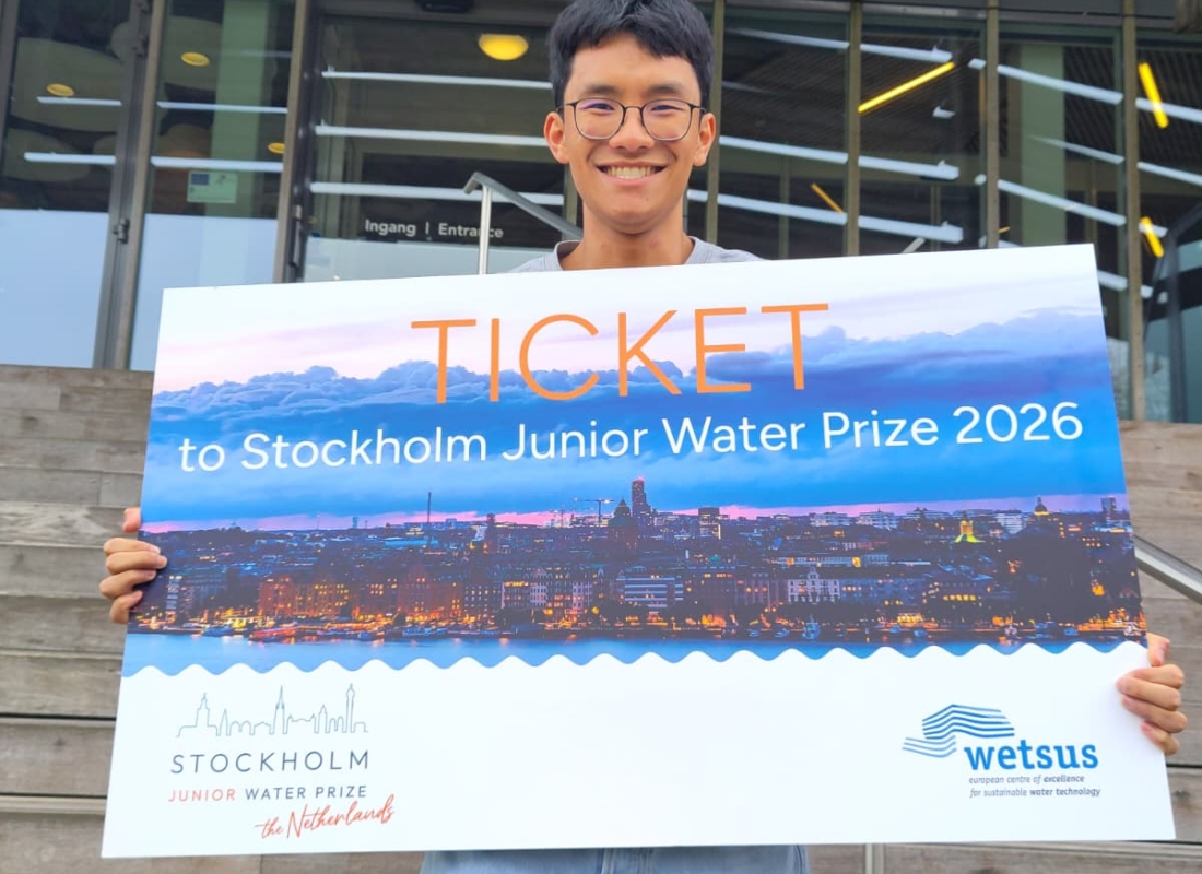 Wetsus Honors-leerling Kadey Swe wint twee prijzen met PFAS-onderzoek